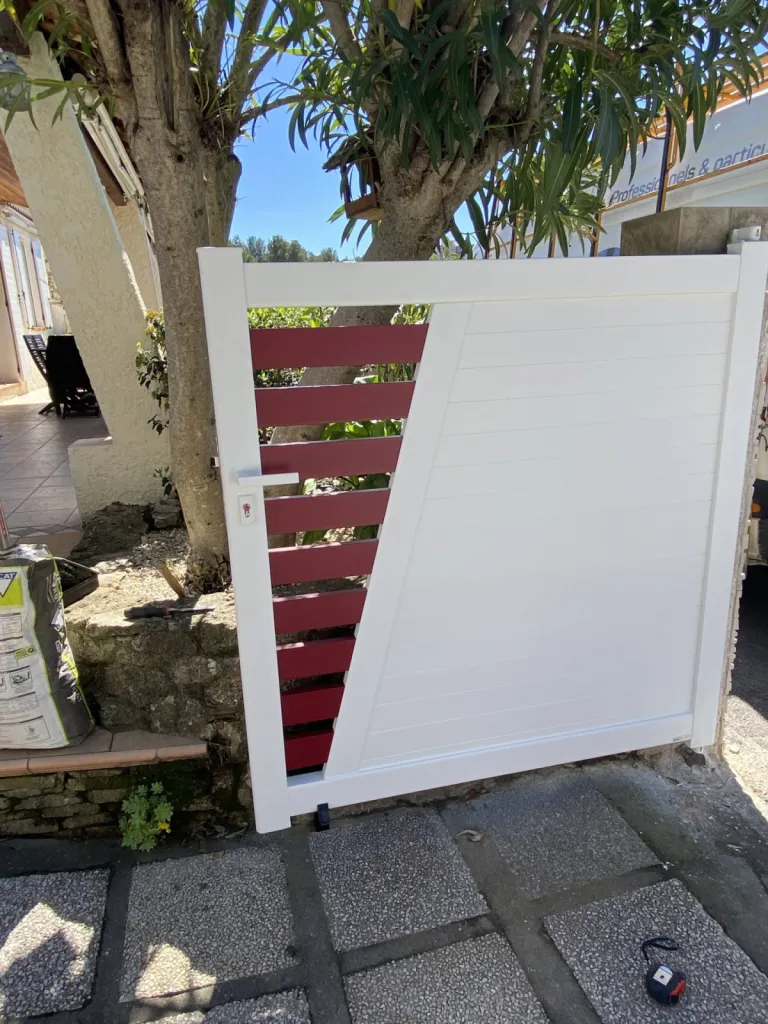 pose de portail aluminium sur mesure bouches du rhone