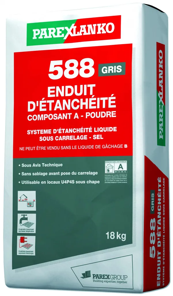 sac enduit d'étanchéité