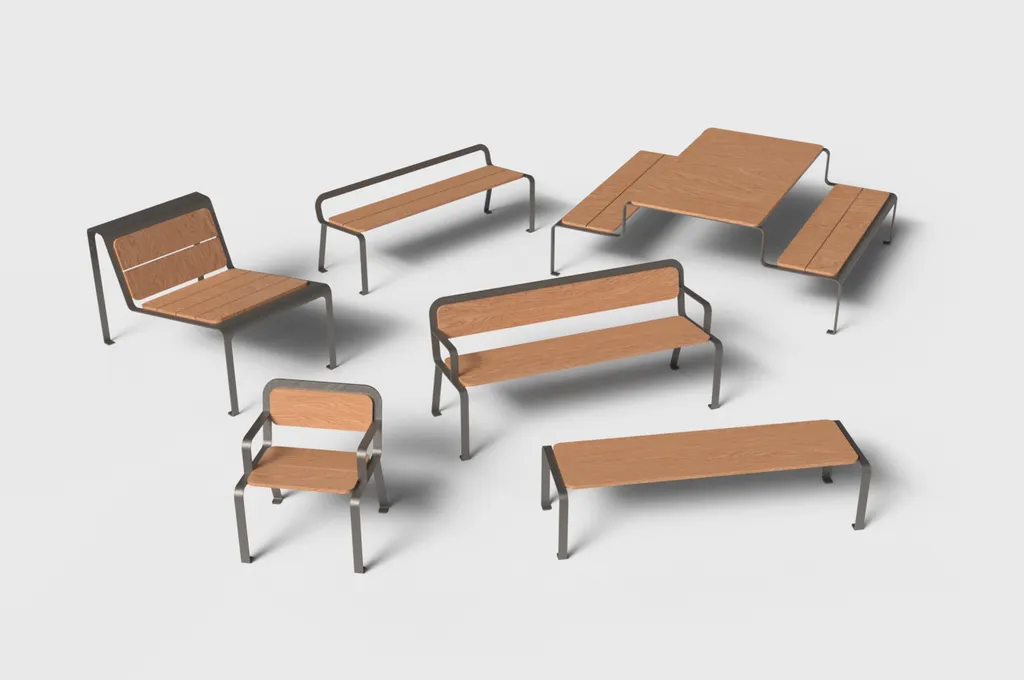 Gamme Le Banc Français en bois