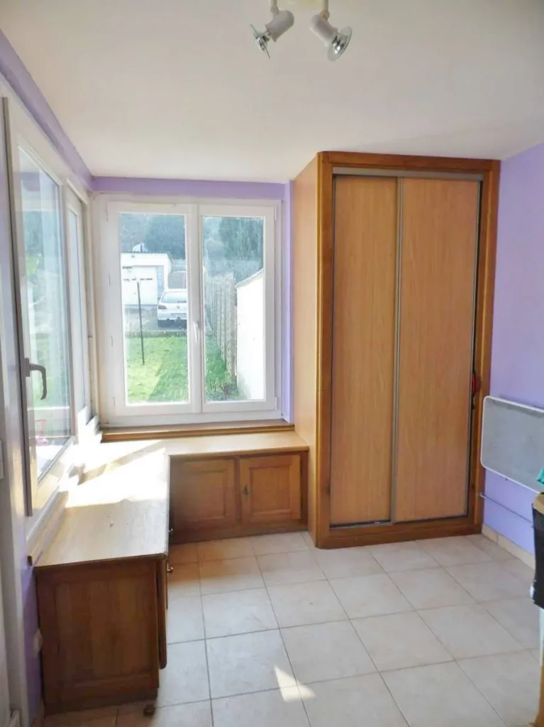 Vends maison 2 chambres avec jardin proche écoles à la saussaye 27