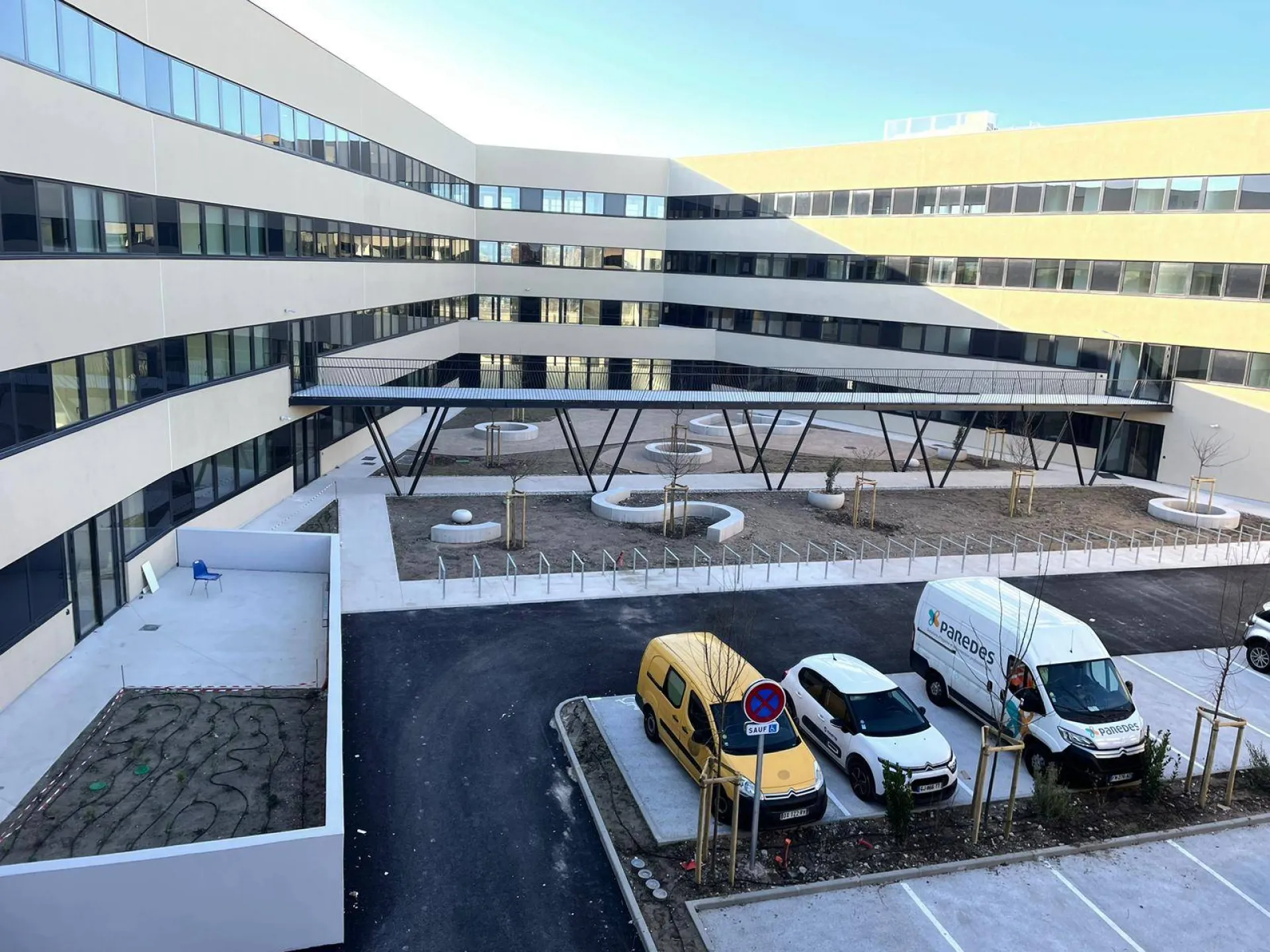 Aménagement d’un espace vert public dans le Vaucluse