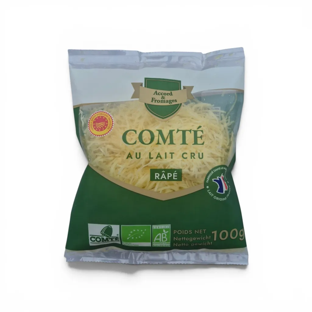 comté râpé bio