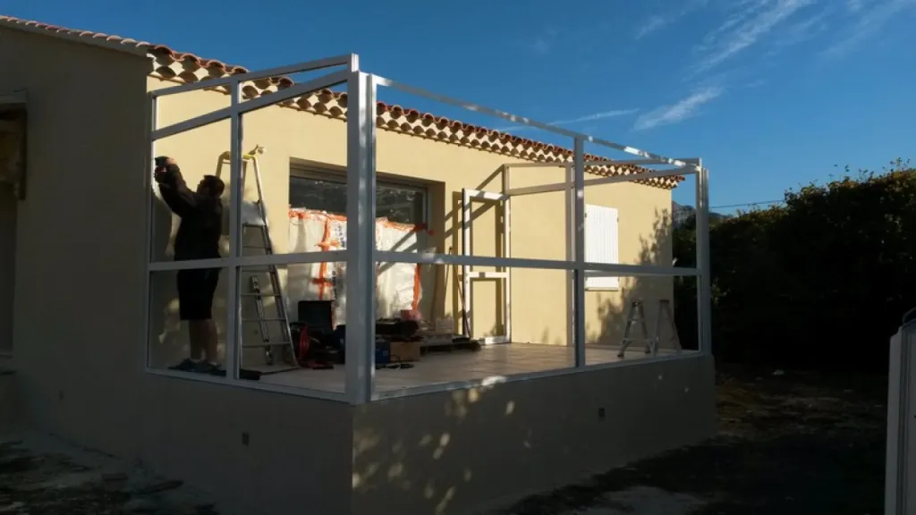 Les étapes de la mise en oeuvre d'une Vérandas sur Buis les baronnie