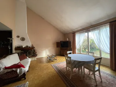 vue séjour cheminée maison montesson 