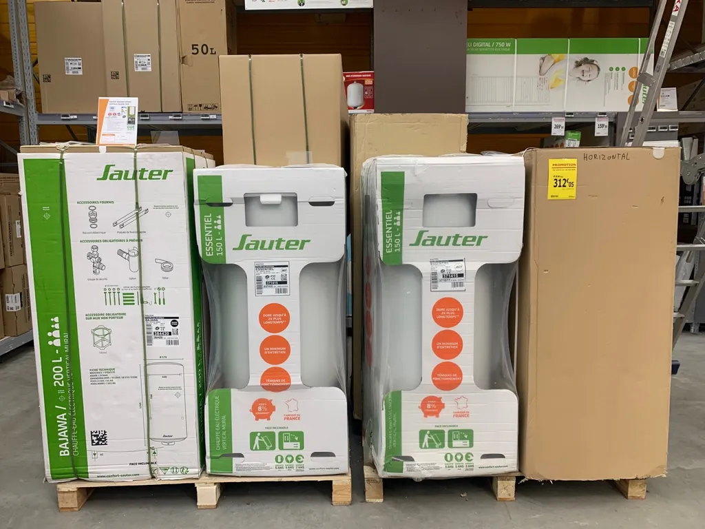 Chauffe eau SAUTER