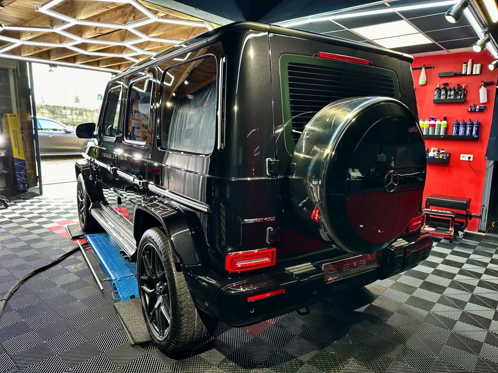 Protection carosserie traitement céramique lyon Mercedes G63 AMG