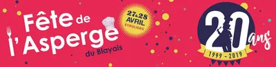 Retrouvez l'équipe de Bsa les 27 et 28 Avril 2019 pour les 20 ans des Fêtes de l'Asperge du Blayais,  à ÉTAULIERS