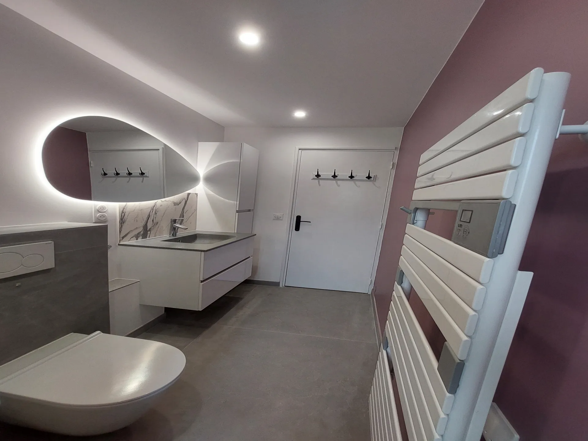 Salle de bain tendance rénové