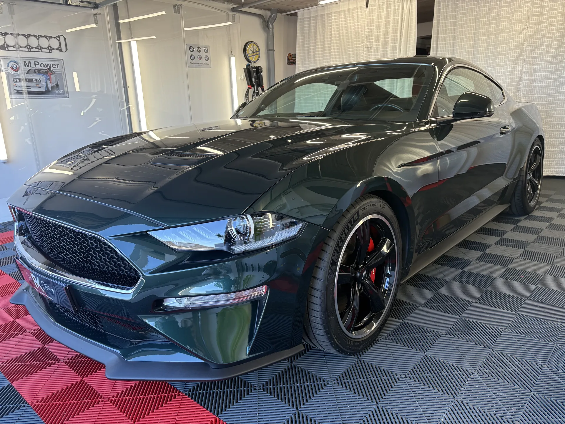 Mustang Bullitt polissage et full céramique