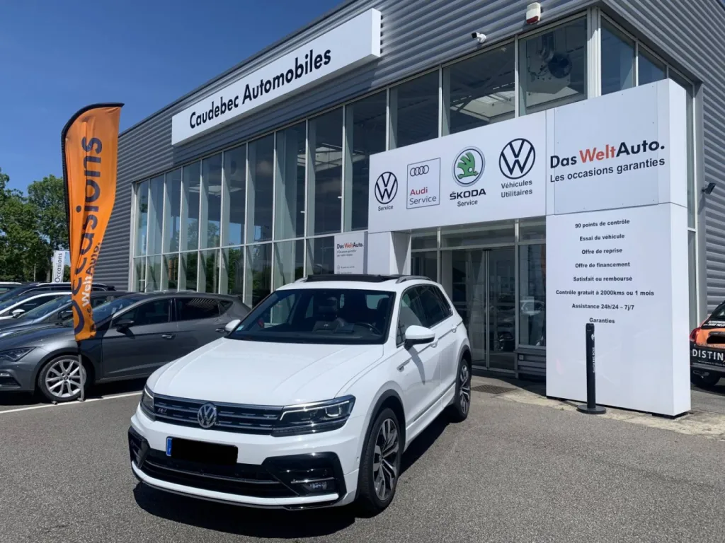 Volkswagen Tiguan diesel d'occasion boite automatique 240 proche du Havre