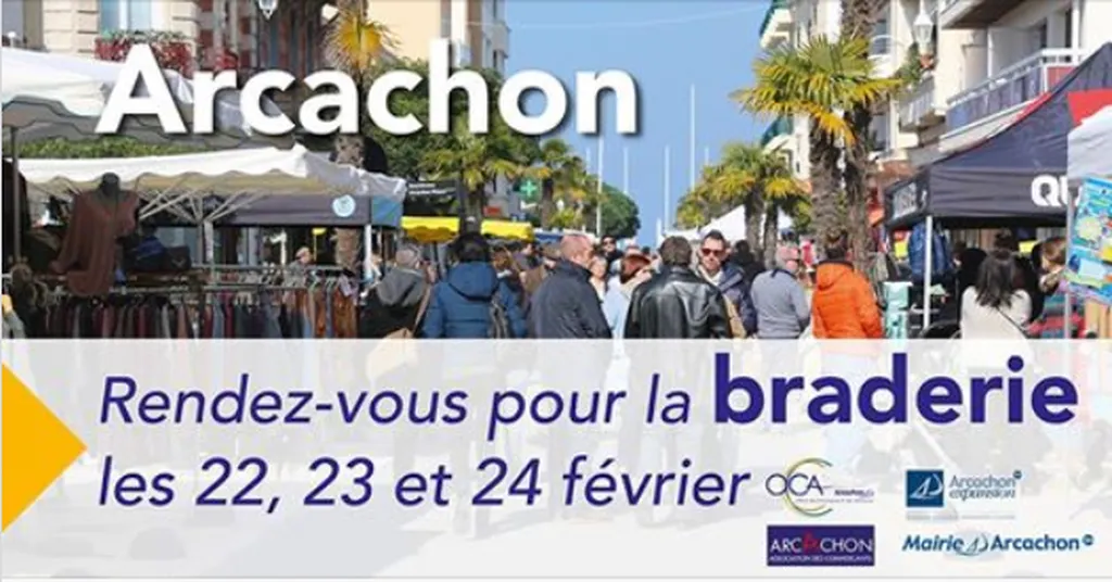 La braderie d' Arcachon et Bsa une collaboration suivie