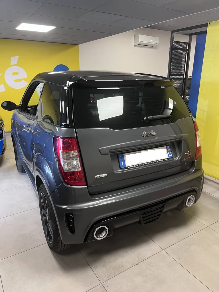 Voiture sans permis d'occasion Ligier JS50 SPORT DCI Gris Graphite à Plan de Campagne