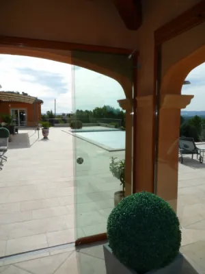 coullissant en verre sunflex