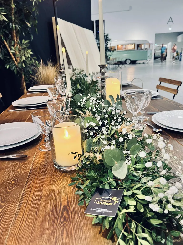 location table en bois pour mariage en normandie