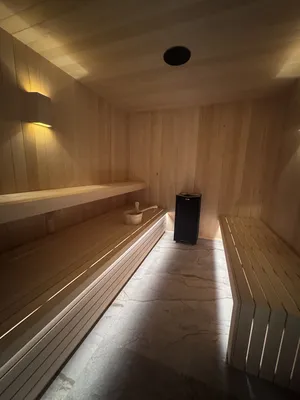 Espace Wellness de prestige à La Clusaz : réalisation MDesigners dans un chalet dans les Alpes