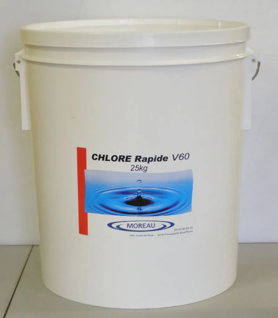 Chlore Rapide V60 25Kg