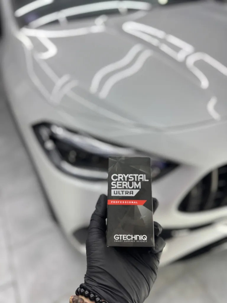 Mercedes GLA 35 AMG : Polissage et Protection Céramique par Riviera Detailing à Antibes