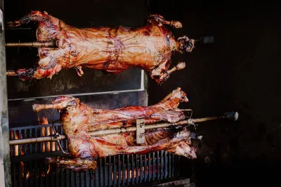 tourne broche pour événements landes