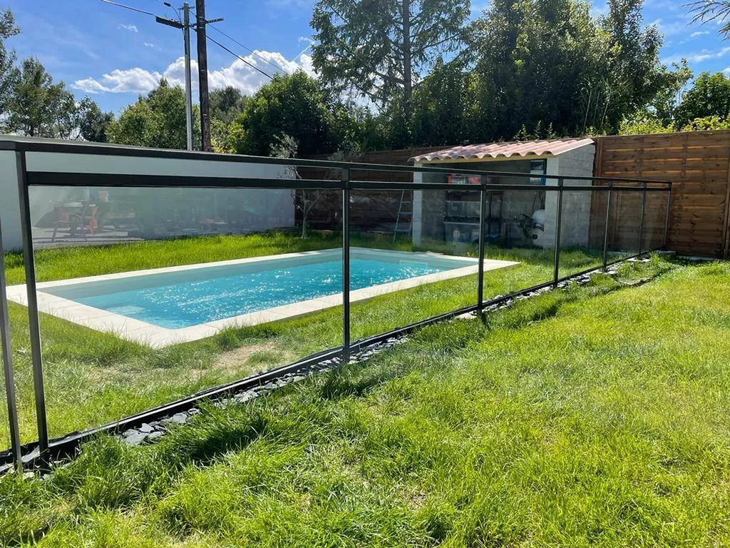 garde corps vitré sur mesure éguilles