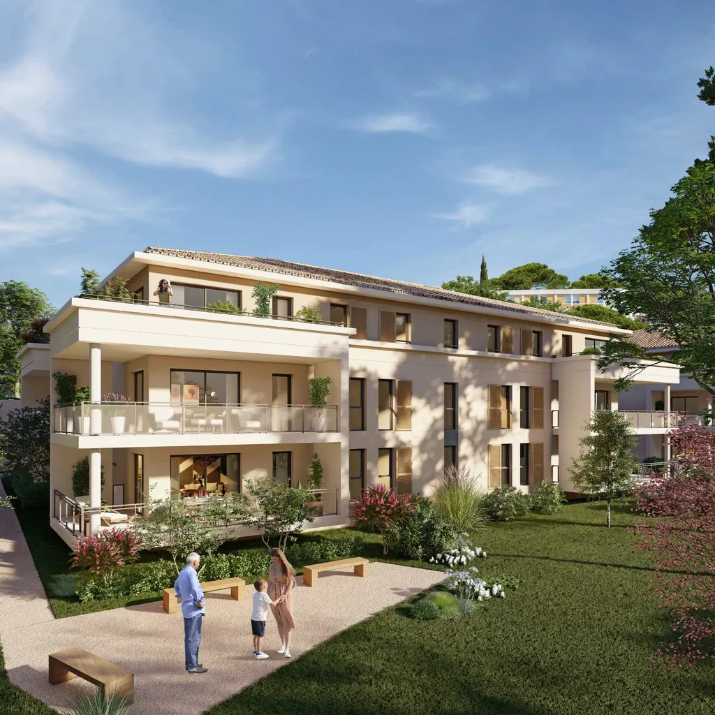 Programme immobilier neuf à Aix-en-Provence – Appartements au cœur des Collines de Cuques