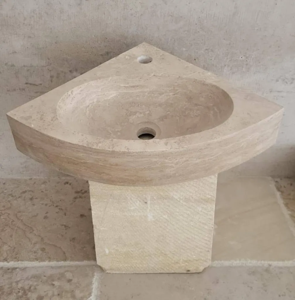 Travertin pierre naturelle pour sol et mur intérieur et extérieur terrasse et plage de piscine - PARIS
