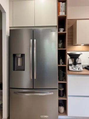 Conception et installation de cuisine haut de gamme Armony élégante et fonctionnelle sur-mesure à Toulouse, Plaisance-du-Touch, Colomiers, Tournefeuille (31)