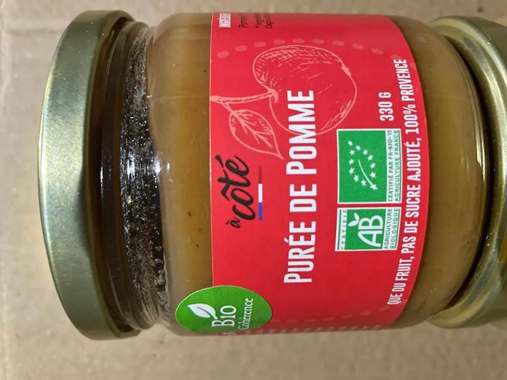 Purée de pomme Bio