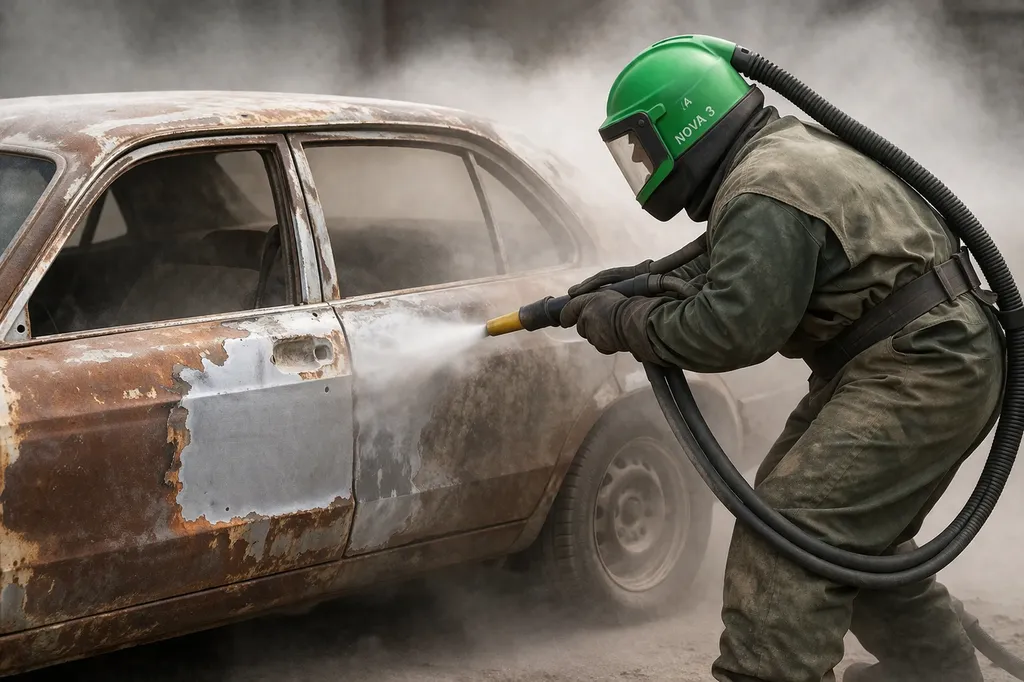 Restauration de voitures anciennes grâce à l’aérogommage avec Aéroconcept