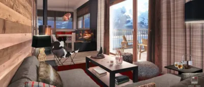 Chalets du T1 au T5 dans le Resort Club Med au cœur du domaine skiable de Grand Massif entre Samoëns et Morillon