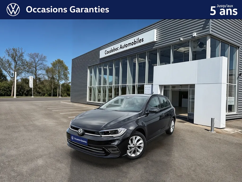 Volkswagen Polo d'occasion près d'Yvetot : citadine essence Style récentes disponible chez Caudebec Automobiles en Normandie