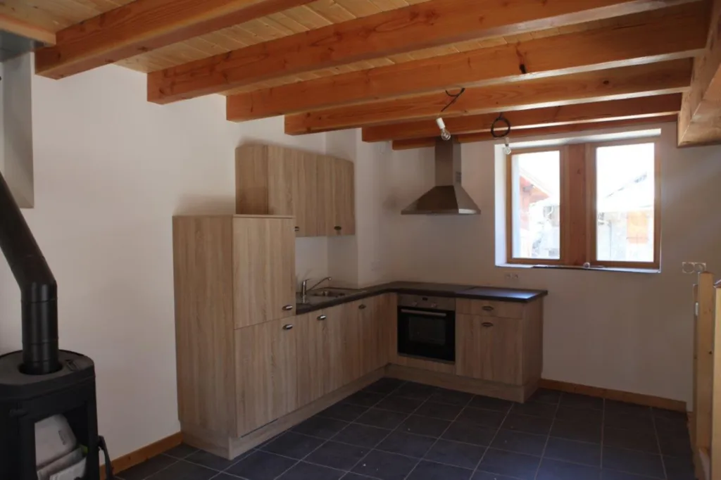 Chalet Saint Martin de Belleville au coeur du village de Villarenger Ancienne Grange de village 