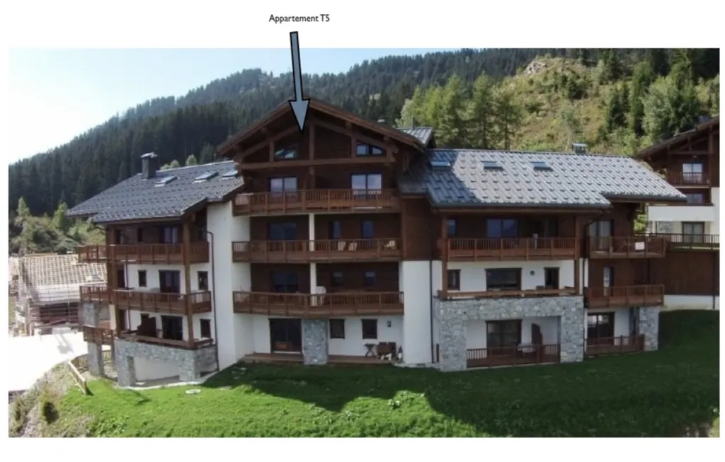 Appartement T5 exposition sud de la résidence La Perle des Alpes Les Saisies Villard sur Doron