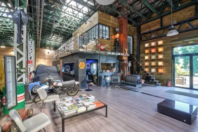 Garage automobile vintage