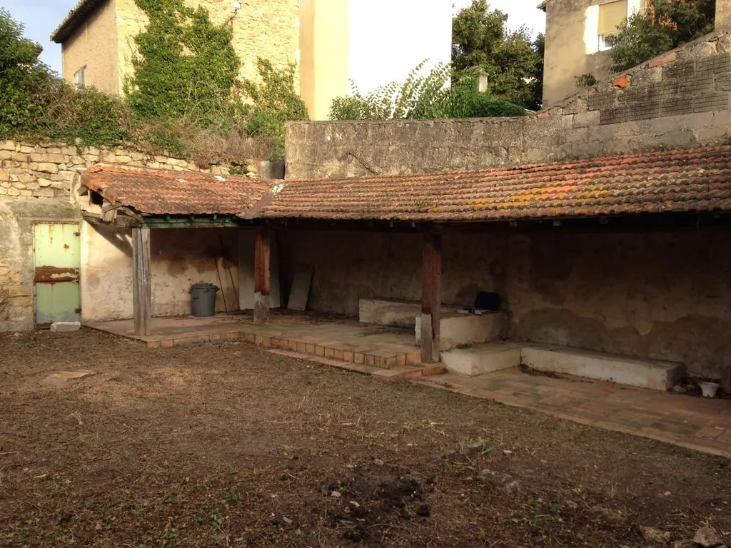 Ancien abri - Création d'un abri de jardin à Salon de Provence