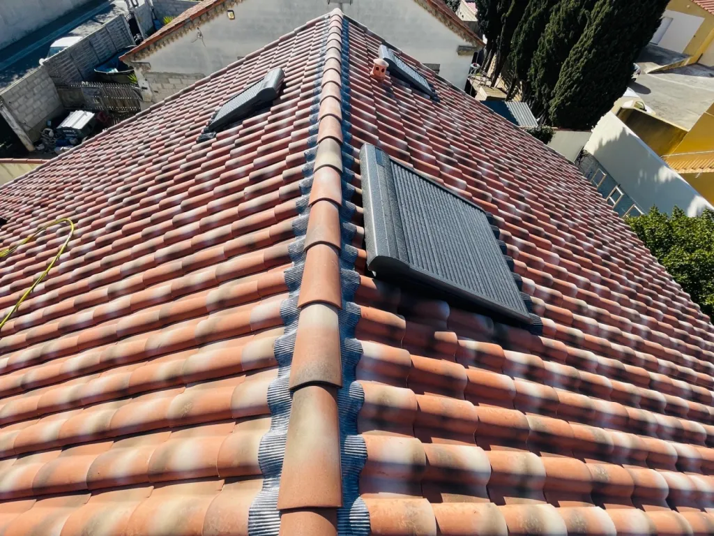 travaux de toiture sur venelles fini