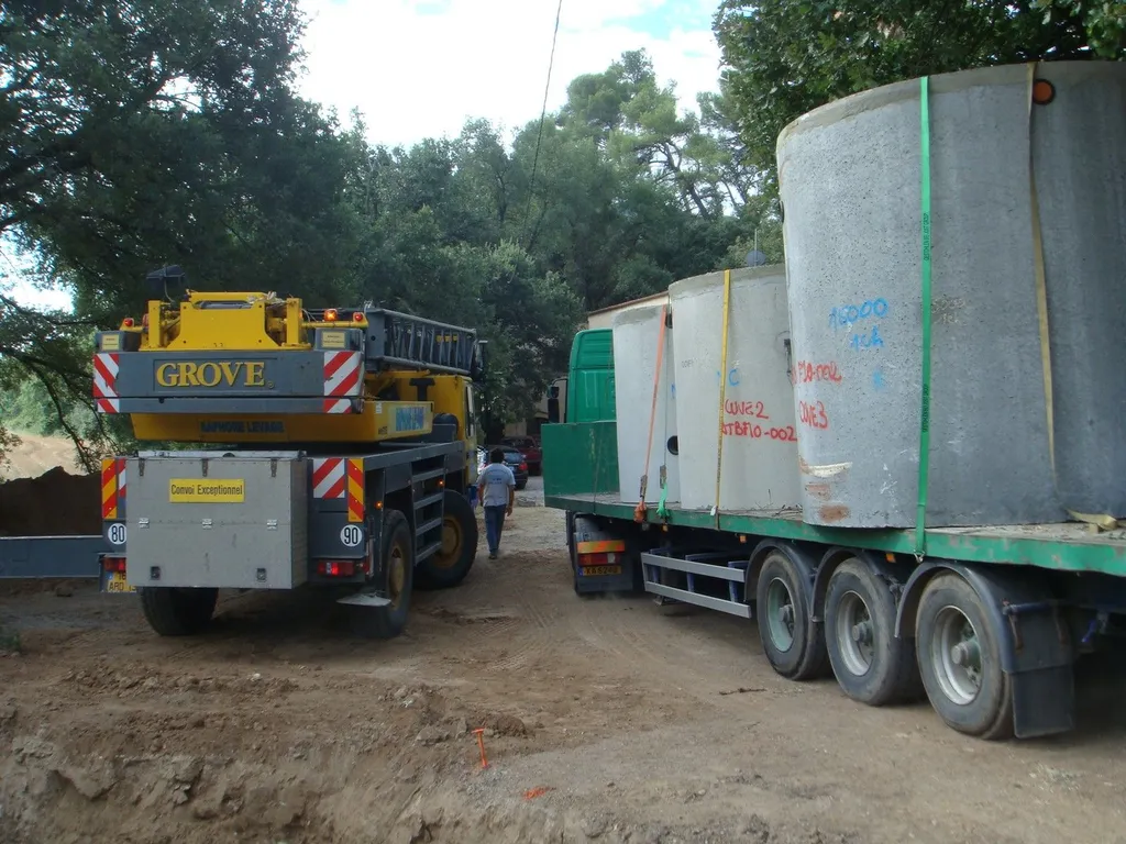 Micro station d'épuration SBR pour salle des fêtes pour salle de réception Aix en Provence