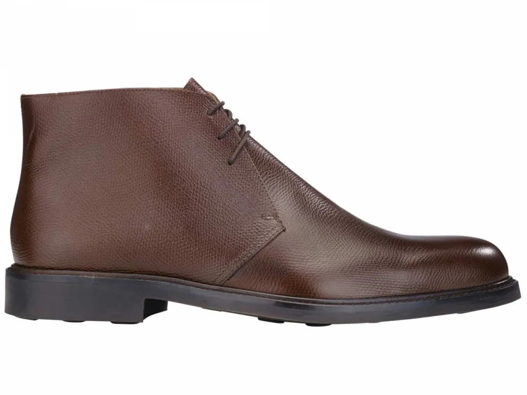 bottine homme marron profil