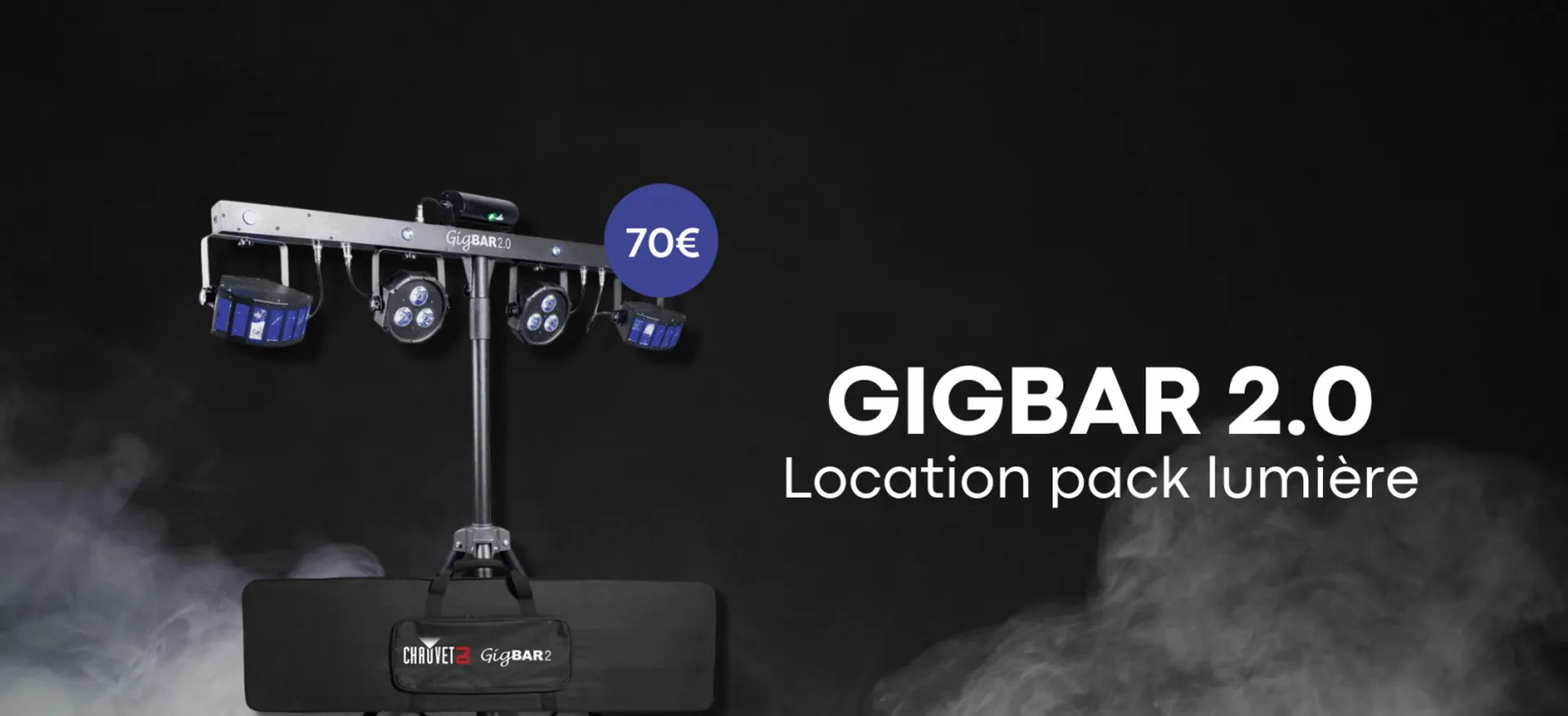Gigbar 2.0 pack lumière