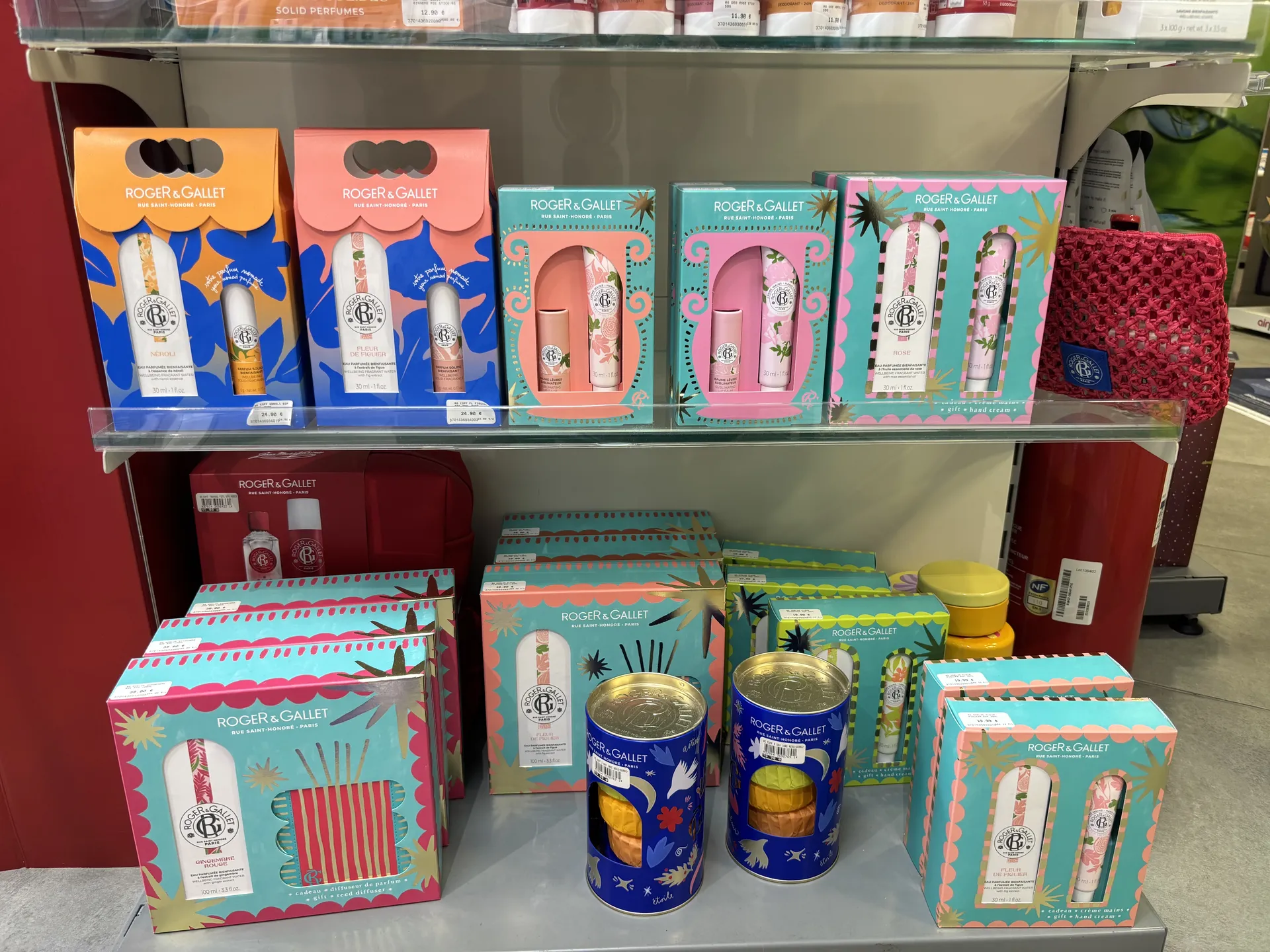 ROGER & GALLET COFFRETS DISPONIBLES PHARMACIE DU PETIT BOSQUET 13012 MARSEILLE 