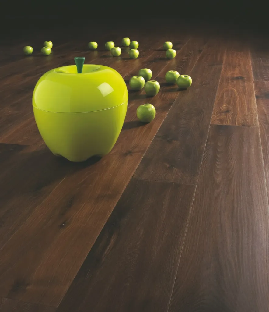 parquet marron foncé