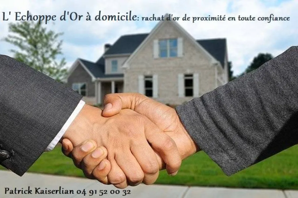 Rachat d'Or à domicile sur les Bouches du Rhône avec l'Echoppe d'Or