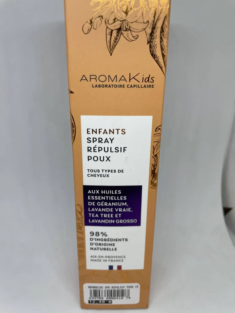 Spray répulsif poux naturel en pharmacie