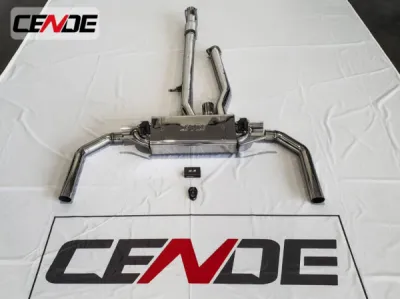 Installation catback Cende Mercedes A45 AMG 2.0 Turbo 381cv | ADP PERFORMANCE