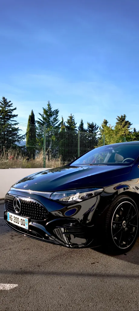 Mercedes CLA : protection céramique complète aux Adrets-de-l'Estérel proche d'Antibes Côte d'Azur