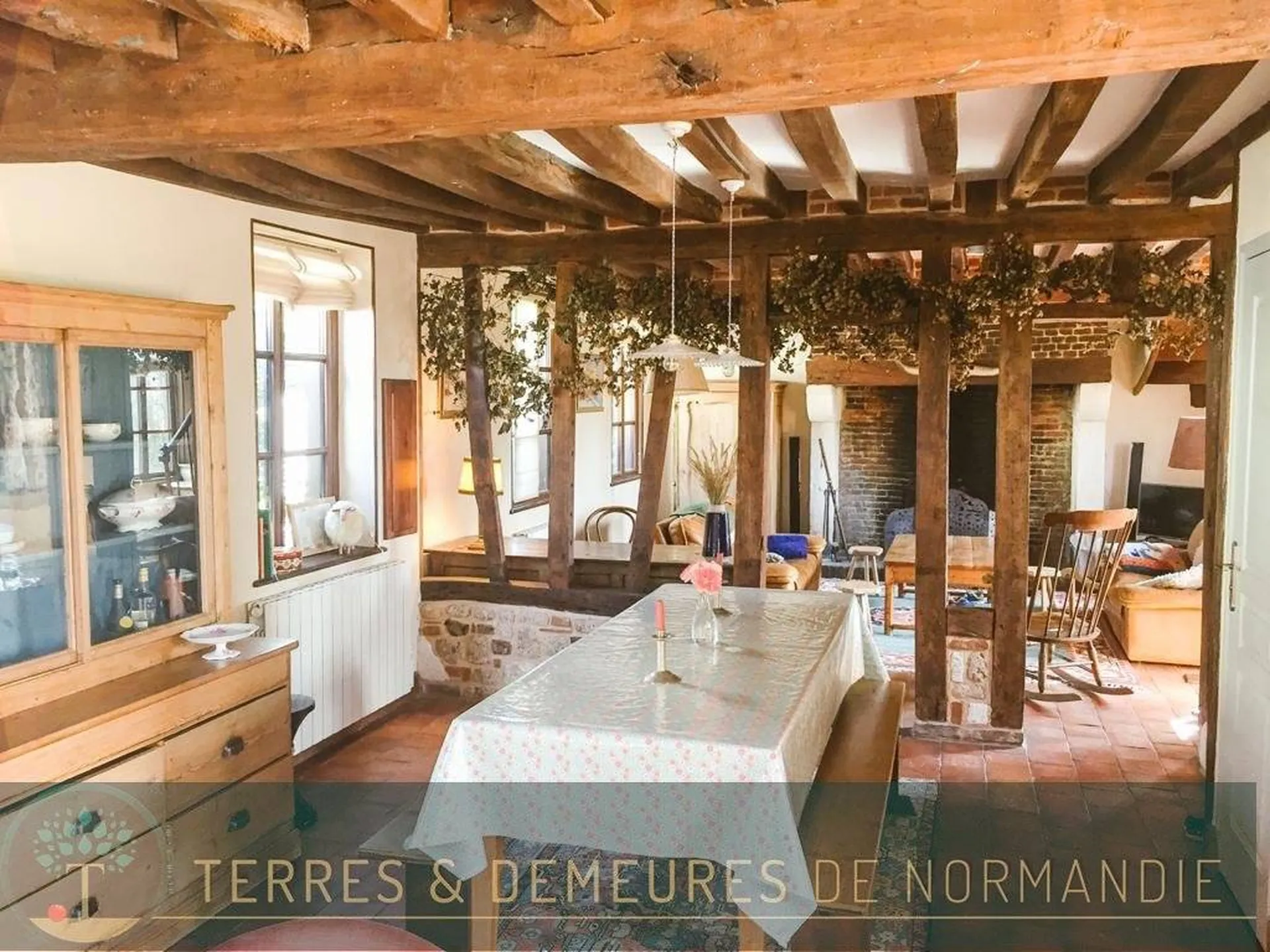 Maison Normande, Campagne de Bourneville, Eure 27