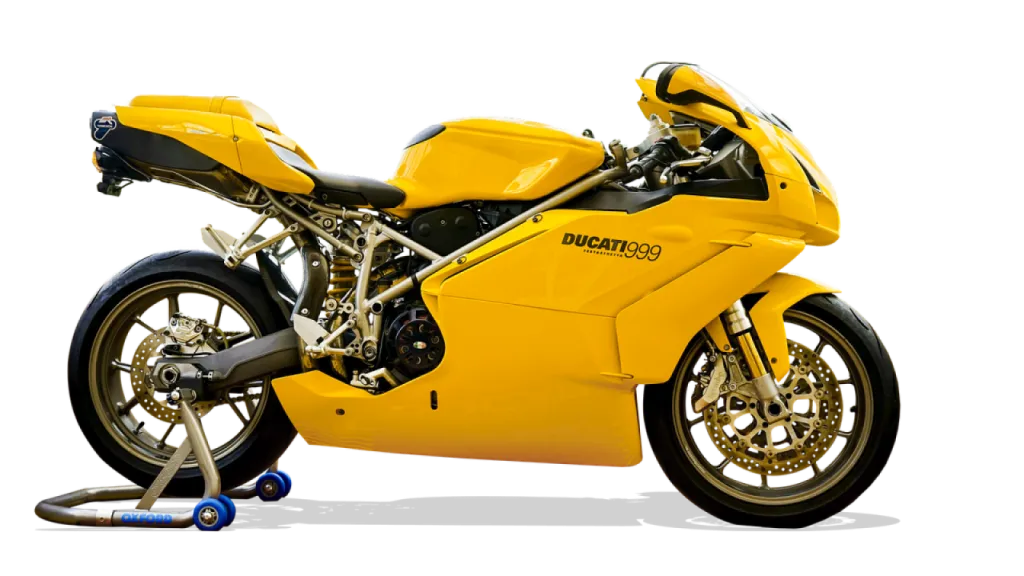 Changement de pneus moto été Ducati