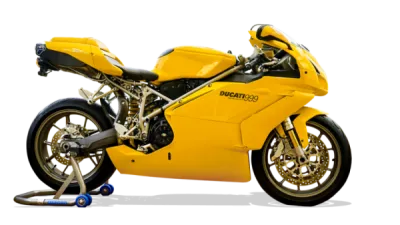 Changement de pneus moto été Ducati