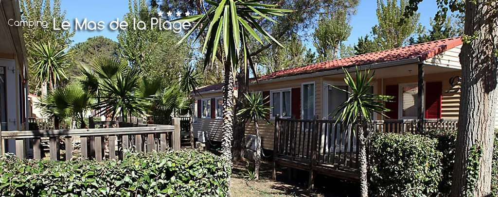 Location de Mobil-home en septembre proche de la mer de Vias