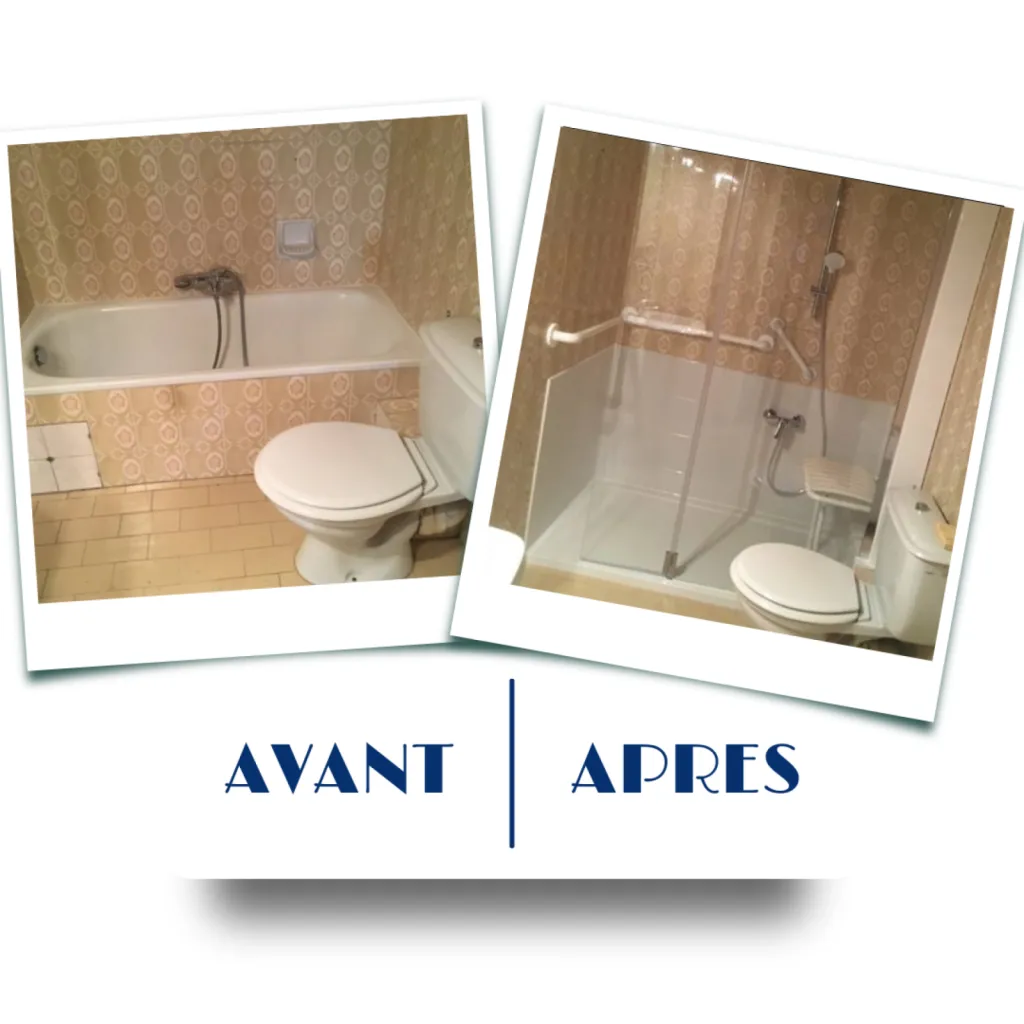 Remplacement de baignoire par douche pour senior dans toute la France