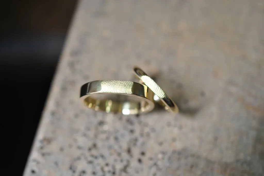 Alliances empreintes de doigt